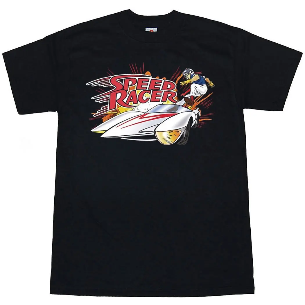 Speed Racer Jump T-Shirt New Fashion Casual Cotton Short-Sleeve Shirt Hight Quality Man T Top Tee Plus Size |