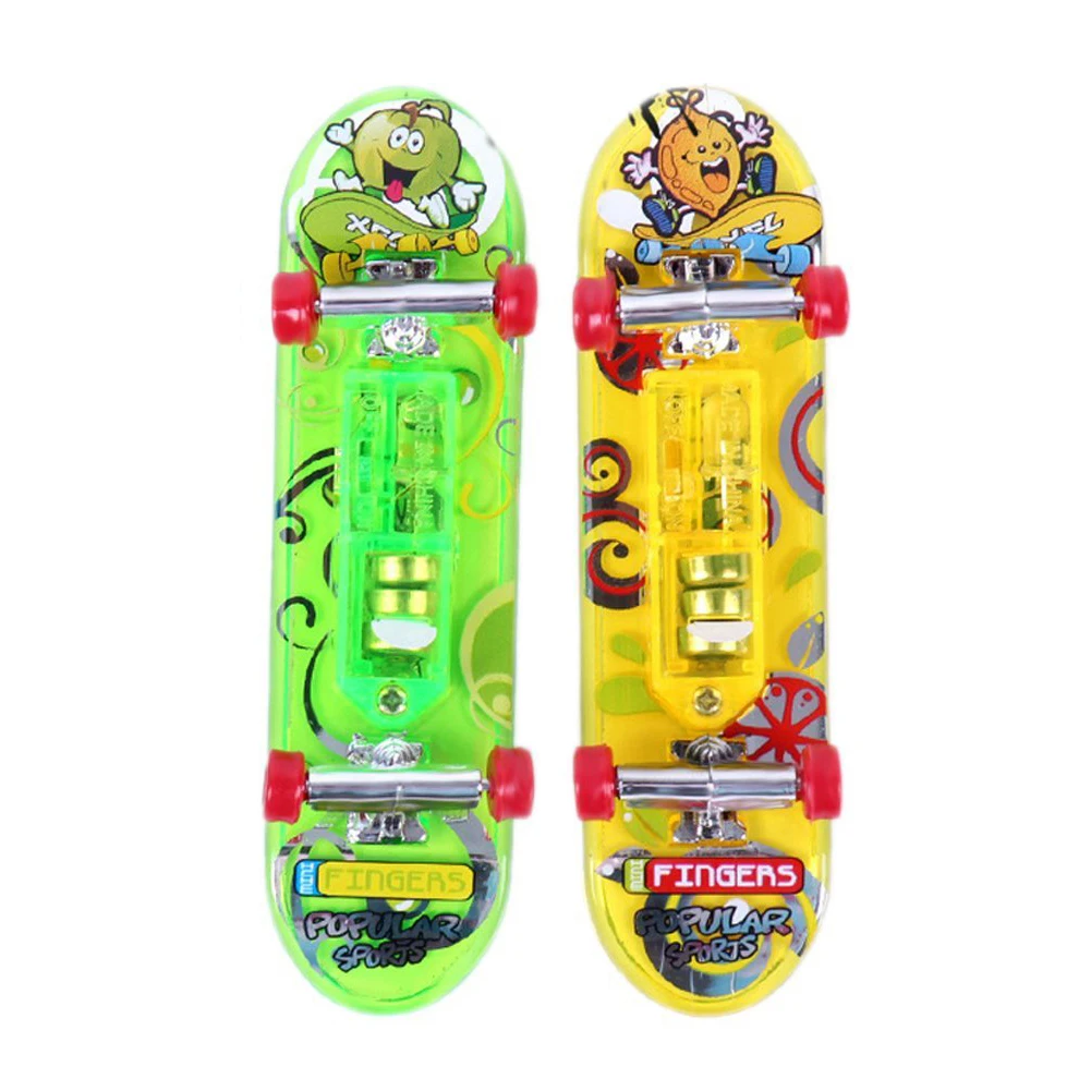 2 x Мини скейтборд игрушки Finger Board Deck мальчик подарки для детей