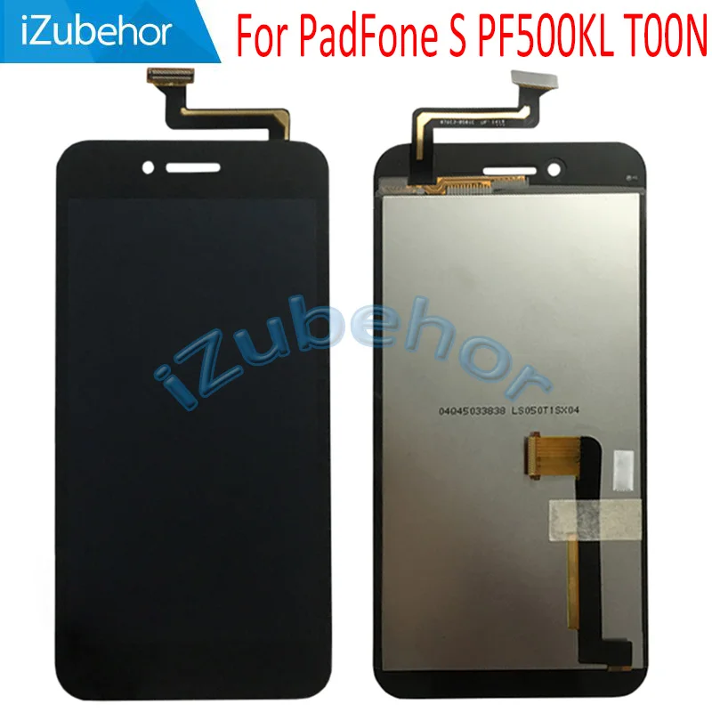 Экран 5 0 дюйма для ASUS PadFone S PF500KL T00N в комплекте Черный сенсорный ЖК экран с