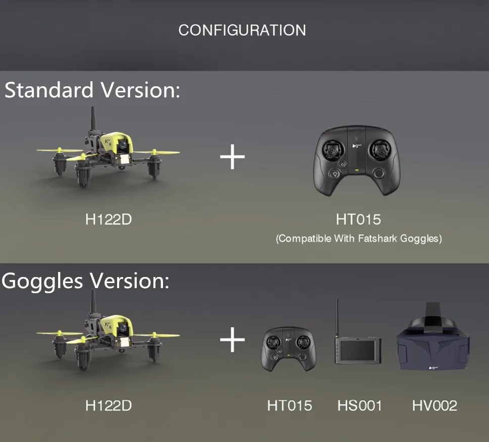 Квадрокоптер Hubsan H122D X4 Strom FPV с камерой 720P совместимый Fatshark|Радиоуправляемые