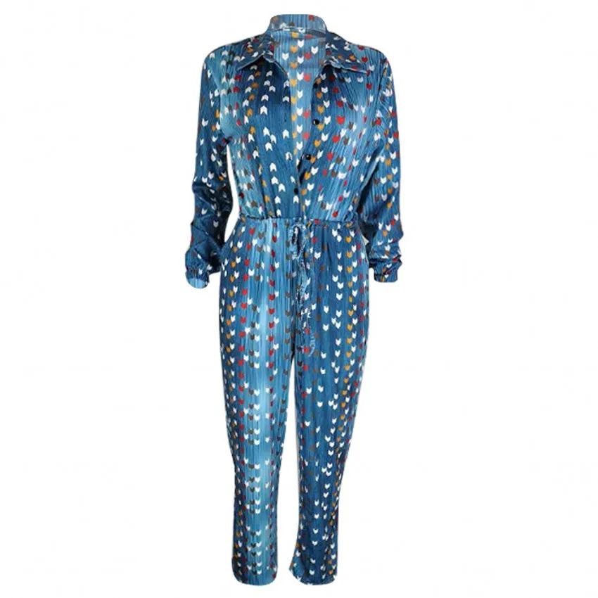 womens printed jumpsuit