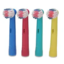8Pcs for Oral-B Floss Action Electric Toothbrush Replacement Brush Head Multicolor Replacement Electric Toothbrush Heads 2packs