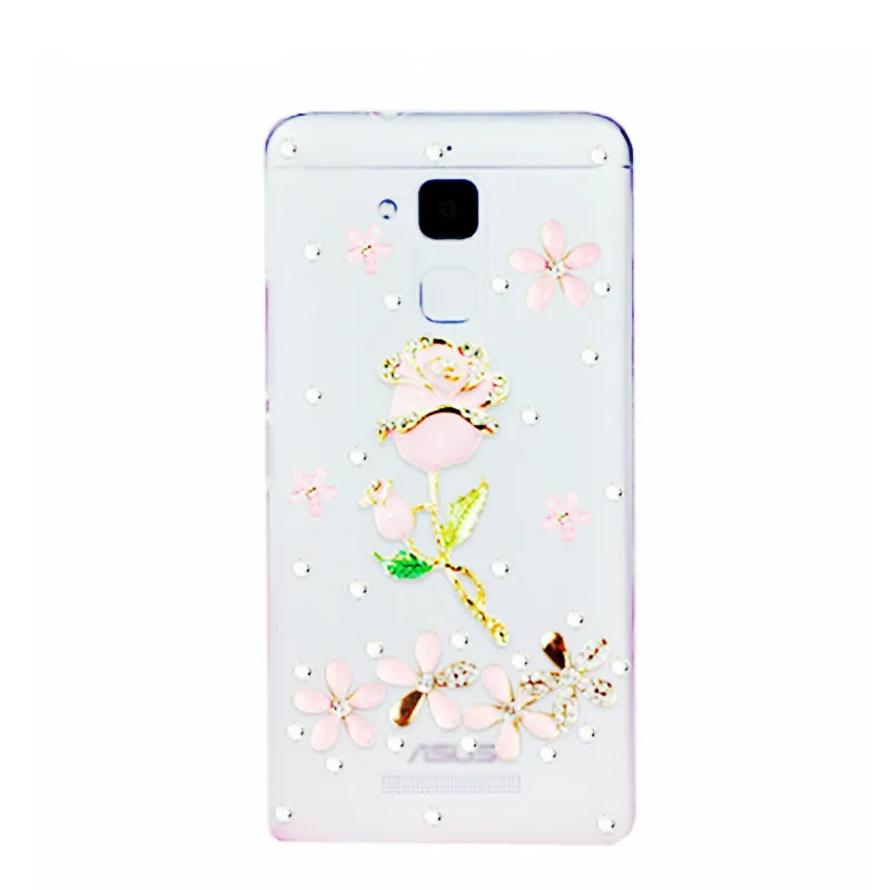 Модный чехол с кристаллами для Asus Zenfone 3 4 Max ZC553KL ZC554kl ZE520KL zb452кг 5 Lite ZC600KL ZE620KL