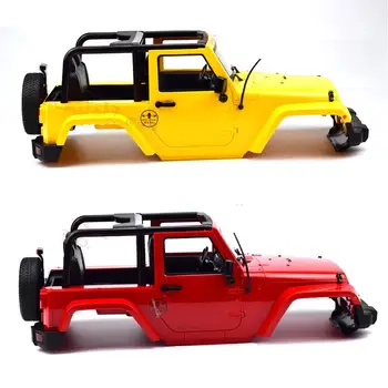 

270mm Wheelbase Hard Plastic Body car Shell kit for Axial SCX10 90020 90021 90018 D90 1/10 RC Truck /Rock Crawler size 475*210mm