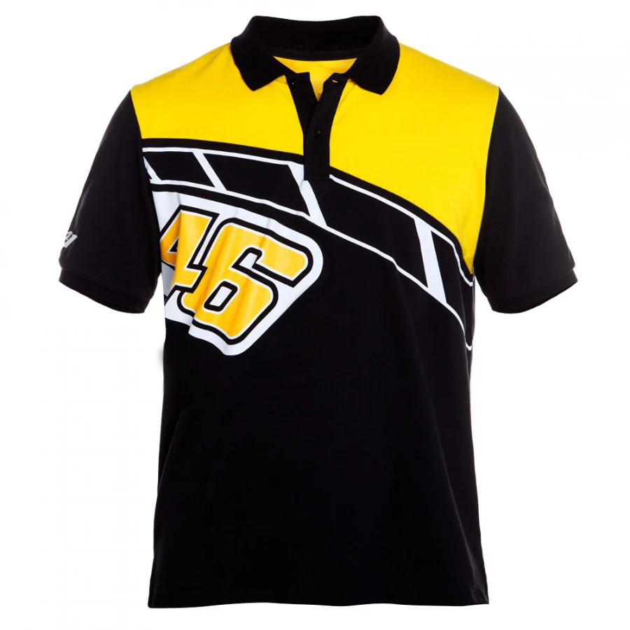 2017 мотоцикл случайные валентино росси vr46 наследия poloshirt moto gp монца хлопок