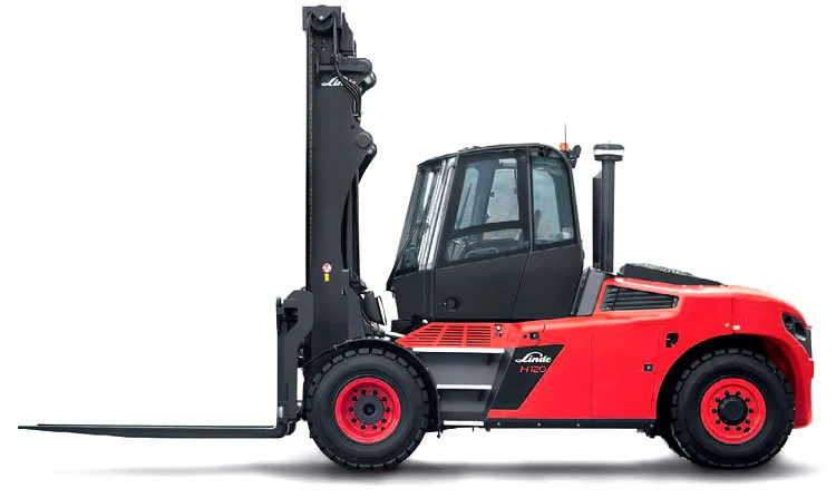 Linde 12t 15t Дизельный вилочный погрузчик 358-SWB серии H120 H150 счетчик сбалансированный вилочный погрузчик 12 тонн 15 тонн