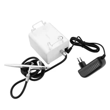 KKmoon Аэрограф набор небольшой спрей дозатор набор воздушных компрессоров для искусства Татуировка-картина ремесло торт Спрей модель