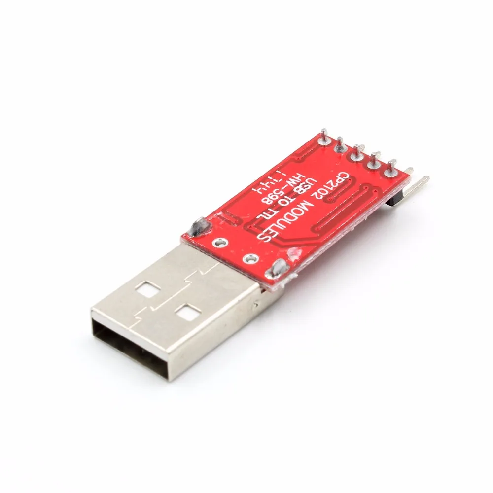 1 шт. CP2102 модуль USB для ttl Серийный UART STC кабель для загрузки PL2303 супер кисть линия обновления(красный