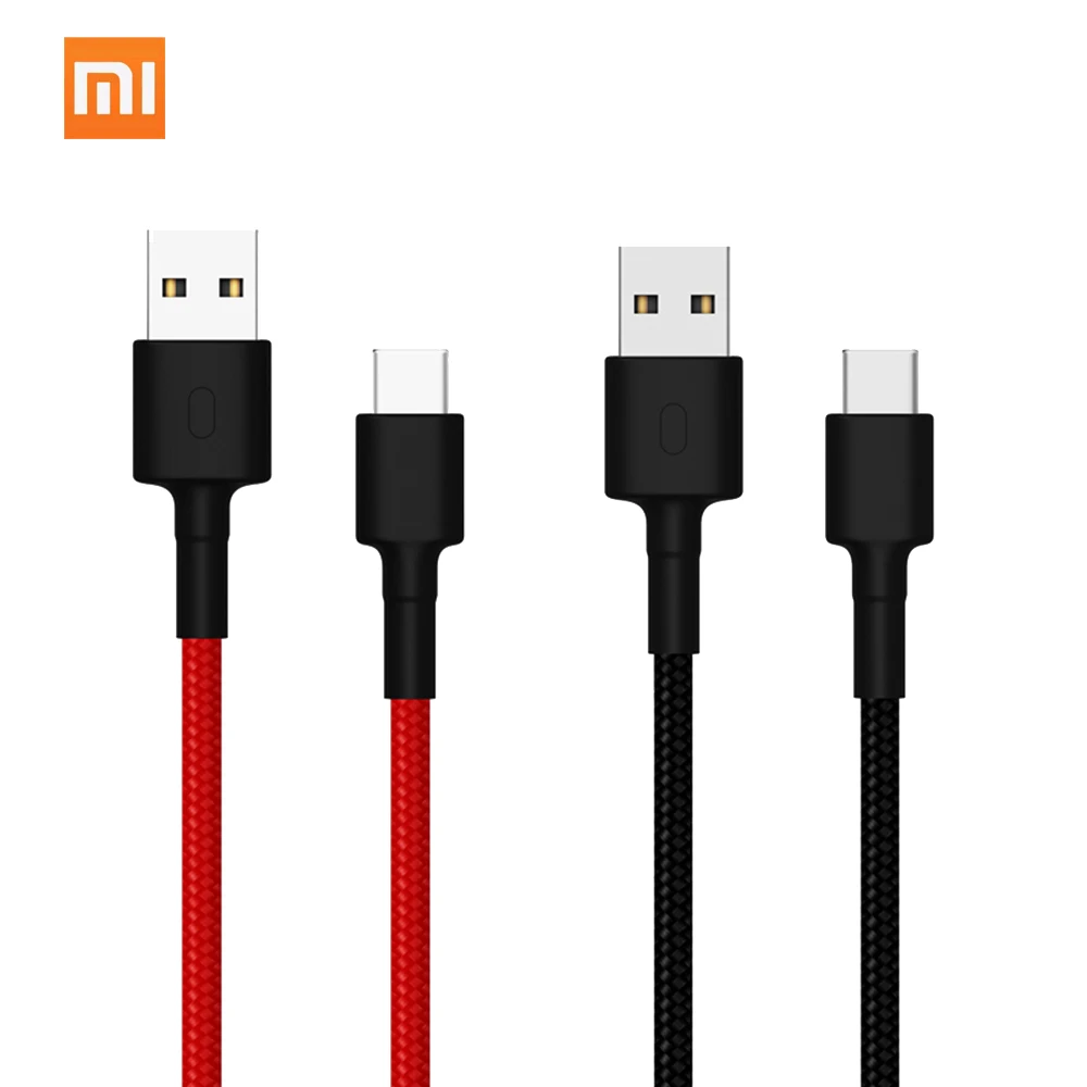 

Xiaomi USB-C Data Cable TPE Fabric Braided Type-C Cable Fast Charge Stable Data Transmission Charging Cable for Samsung Huawei