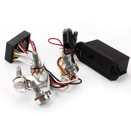 online shop 3 band eq preamp circuit bass guitar wiring harness for Bass Guitar Starter 3 band eq preamp circuit bass guitar wiring harness for active bass pickup