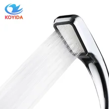 KOYIDA 300 hole bathroom Shower head water saving high pressure handheld abs chrome square bath shower chuveiros para banheiro