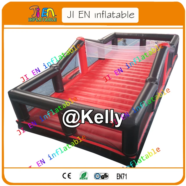 Aliexpresscom Buy Free Air Shipping Inflatable Beach Volleyball Court Inflatable Bouncy Volley Ball Game Field For Sale Air Volleyball Court From