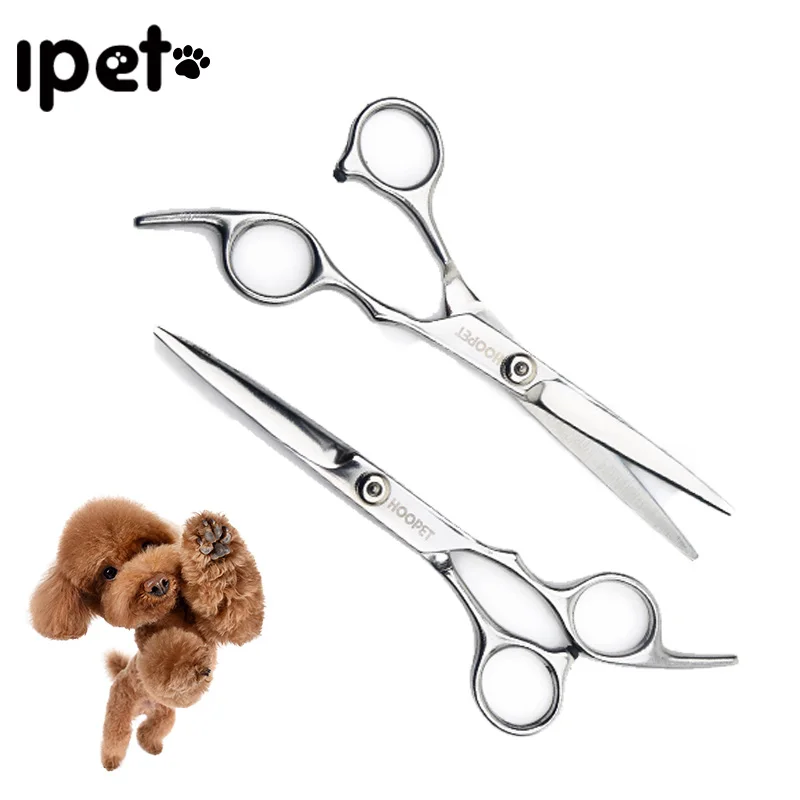 HOOPET Professional Pet Scissors For Dog Cat Pet Grooming Straight