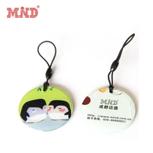 Заказной дизайн печатная Rfid эпоксидная ближняя связь NFC ключевые метки