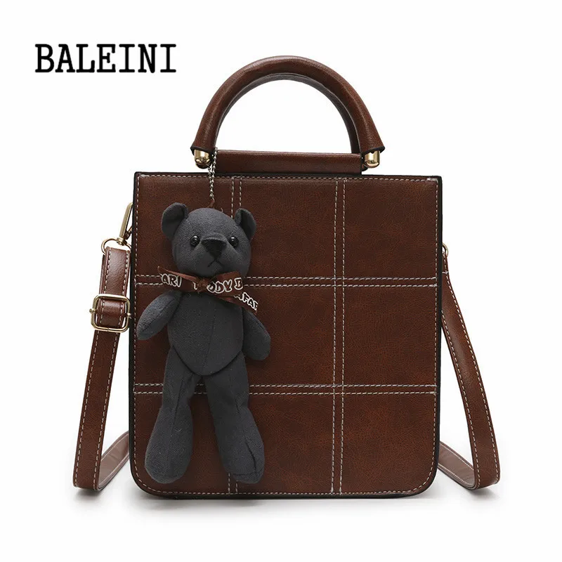 

2018 Fashion Women Handbags PU Leather Ladies Messenger Bag Shoulder Bag Toy Bolsa Female Party Bag New Falp Crossbody Bag Sac