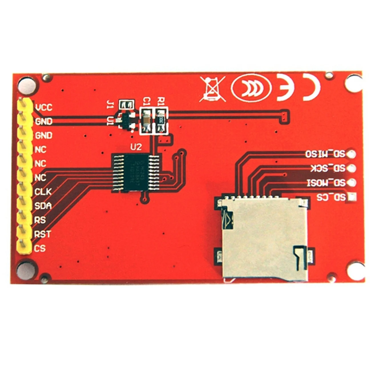 1,8 дюймов TFT lcd модуль ЖК-экран модуль ST7735 SPI серия 51 драйвер 4 IO драйвер TFT Разрешение 128*160