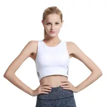 Быстросохнущий Спортивный бюстгальтер женская спортивная одежда Нижнее белье Фитнес Йога мягкий эластичный для занятий спортом Топ жилет бюстгальтер для бега
