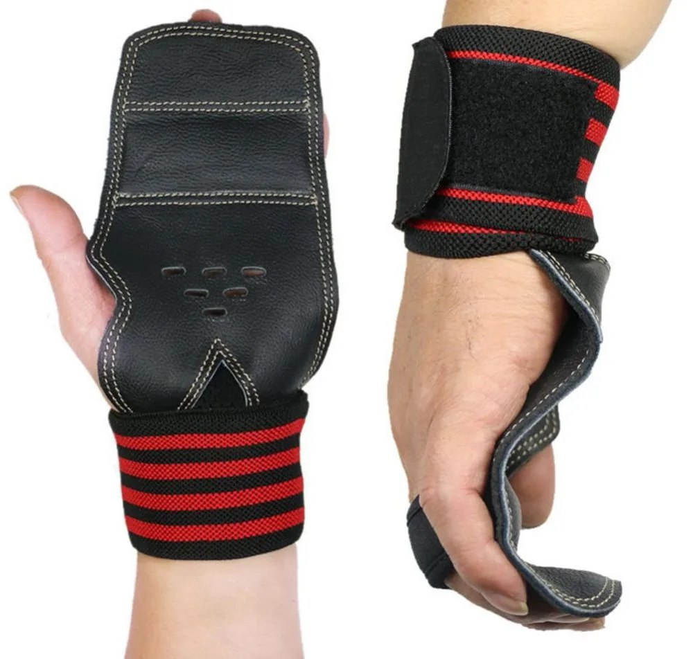 Anti skid Weightlifting Gloves Fitness Hand Protective Bodybuilding