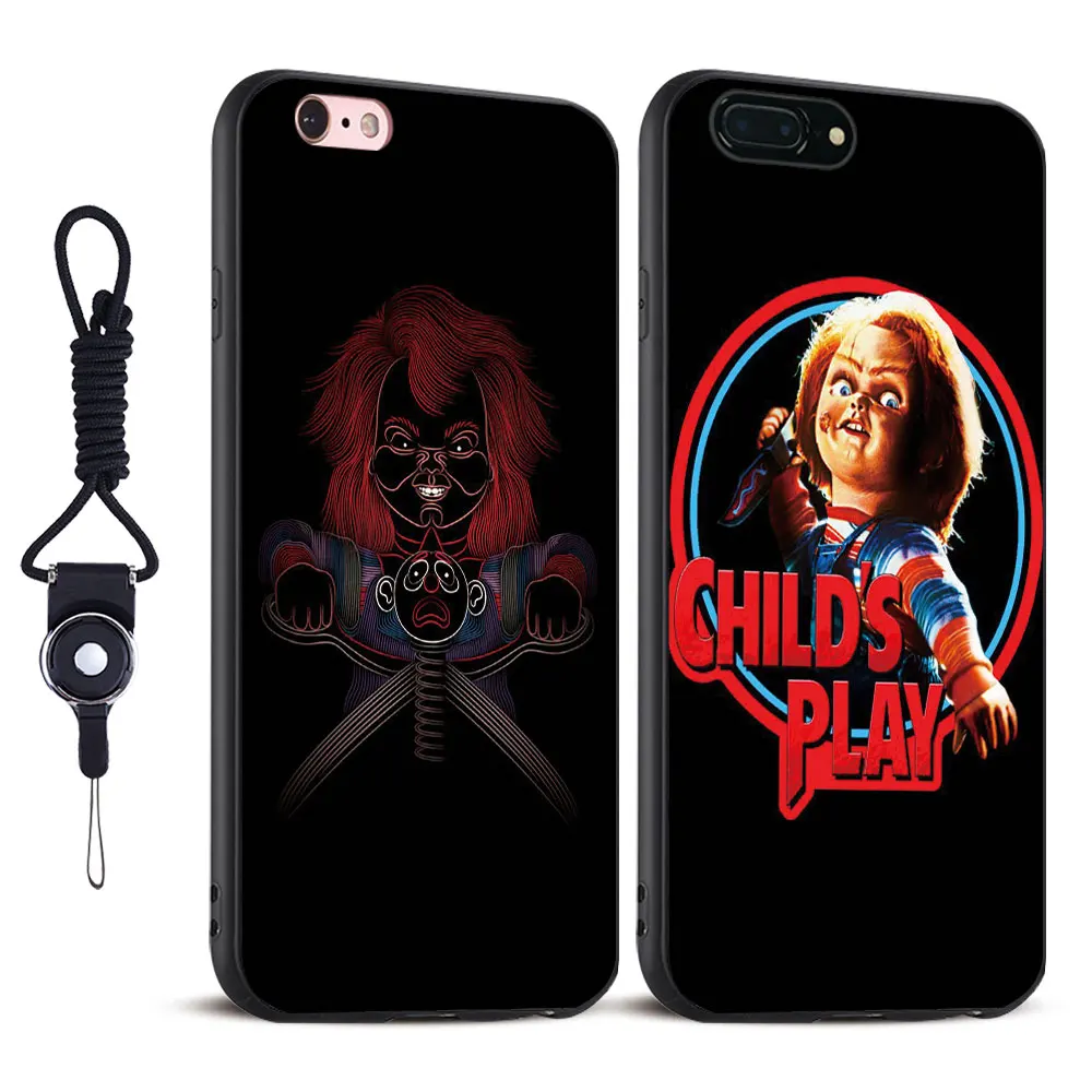 

Chucky horror film Design Coque Soft Silicone Tpu Mobile Phone case Cover Shell bag For Apple iPhone 5 5S SE 6 6S 7 PLUS