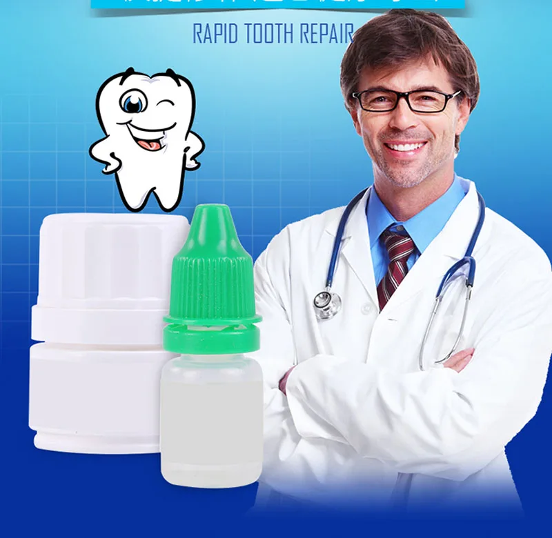 Cola de Enchimento Kit de Acessórios Dentes da Cavidade Dental Dentista Enfermeira Médico Selo Vínculo Dente Reparação Ferramenta Correção Adesiva Médica Cuidados Cura 8 kit ferramenta correção cuidados médicos adesivo cura