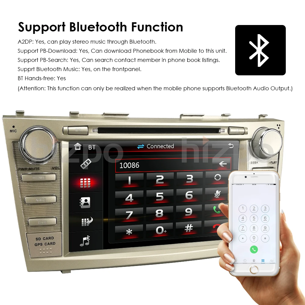 Flash Deal Hizpo 2 Din Car Radio GPS Car DVD Player For Toyota Camry 2007 2008 2009 2010 2011 Aurion 2006 Car Audio SWC 11 Flash Deal Hizpo 2 Din Car Radio GPS Car DVD Player For Toyota Camry 2007 2008 2009 2010 2011 Aurion 2006 Car Audio SWC 11