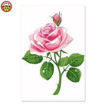 Картина по номерам художественная краска по номеру Цифровая живопись роза любовь классический китайский ручная раскраска фон декоративная стена боль