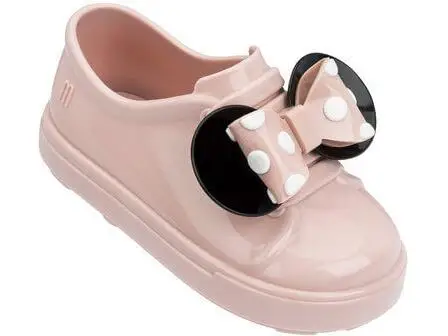 Rain Sports Mini Shoes Wave Point 2 Layer Bow Twins Mouse Slip-on Sandals New Winter Girl Jelly Girls Shoes