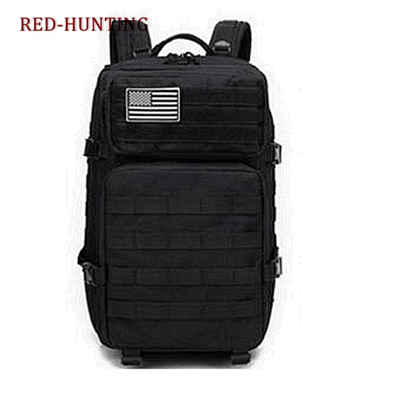 

Military Tactical Backpack Small Army Assault Pack Molle Bug Out Bag Backpacks Rucksack Daypack w/ Tactical US Flag Patch