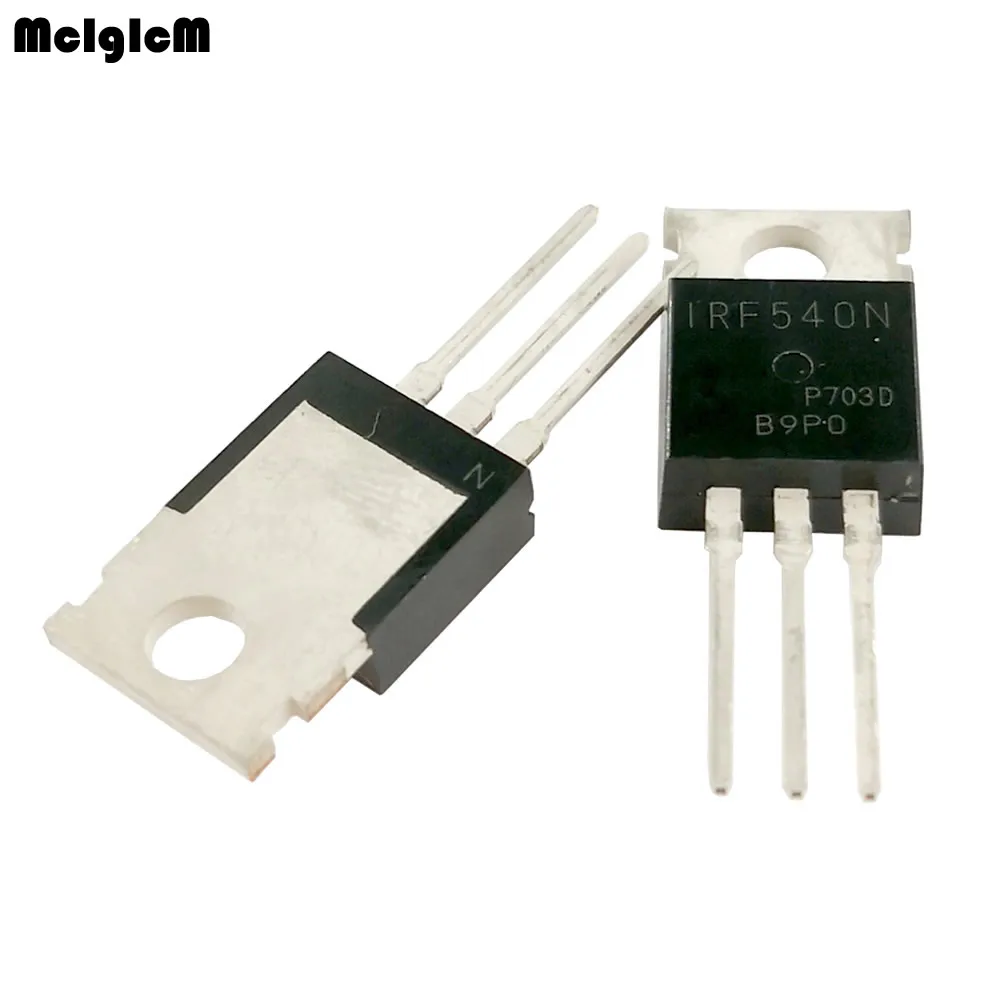10PCS IRF540N IRF540 TO-220 33A 100V de canal N potencia Mosfe SP 