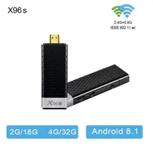 Новинка 2019X96 S android 8,1 ТВ-карта amlogic s905Y2 H.265 2,4/5G wifi BT4.2 ядро 64 бит cortex a53 PK x96 mi ni mi box tv box