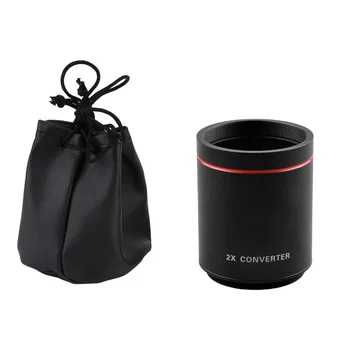 

2x Teleconverter Converter Magnification lens for T Mount 420-800mm 500mm 800mm 900mm 650 1300mm Mirror Lens Telephoto lens