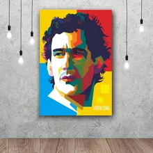 Алмазная живопись на заказ Ayrton Senna Da Silva F1 Racer eigen foto 5d diy алмазная живопись полная квадратная икона Алмазная вышивка