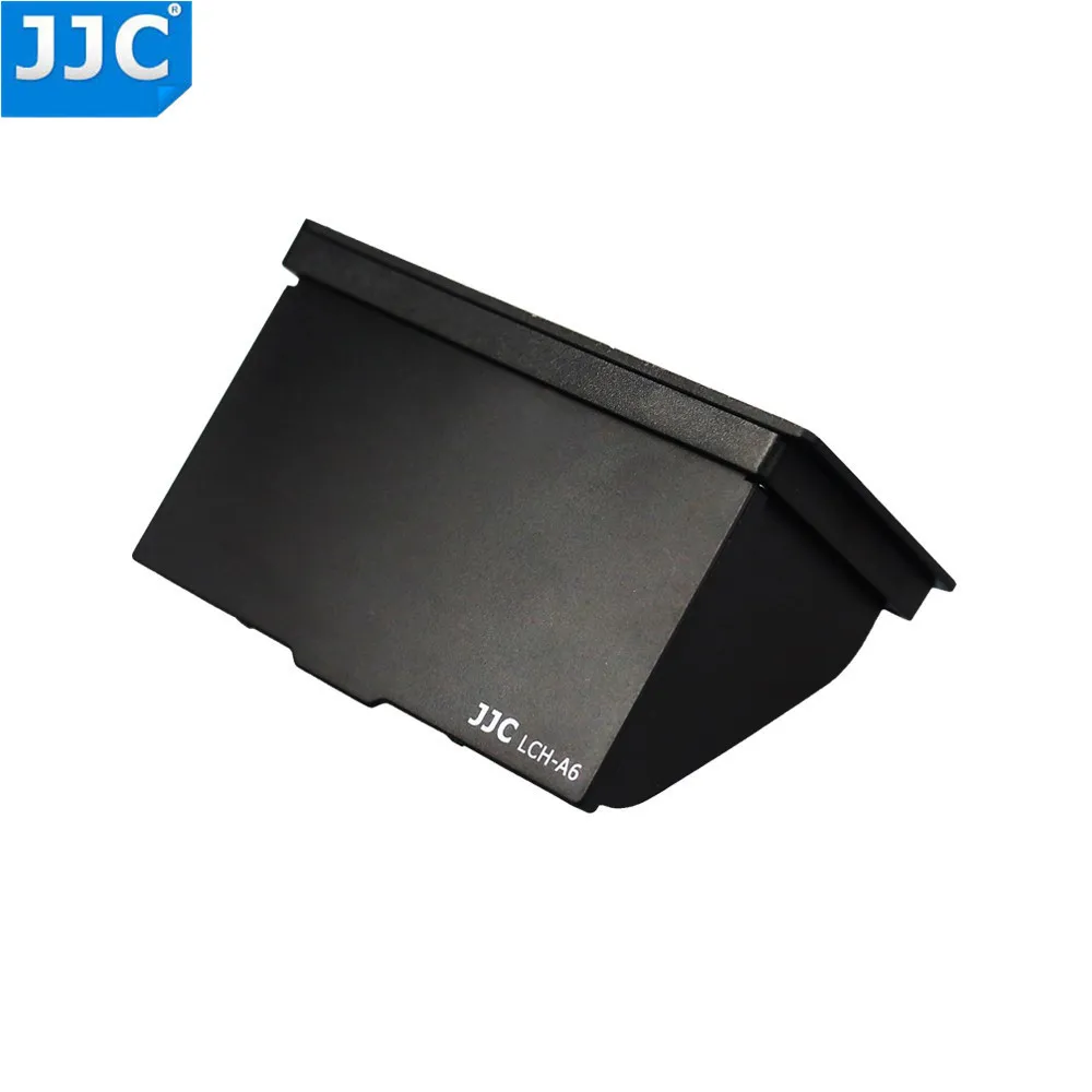 Jjc câmera lcd capa sombra capa protetor