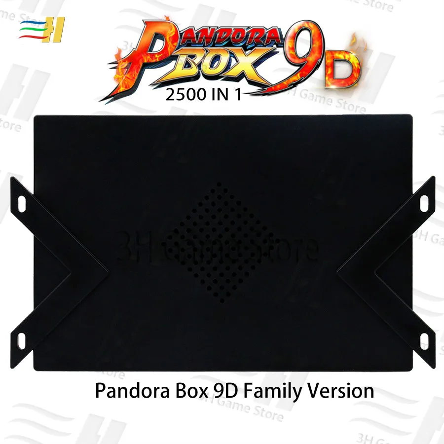 Pandora Box 9d 2500 В 1 семейная Версия Поддержка 3P 4P игры HDMI VGA выход HD 720P для консольного шкафа 3D tekken Mortal Kombat