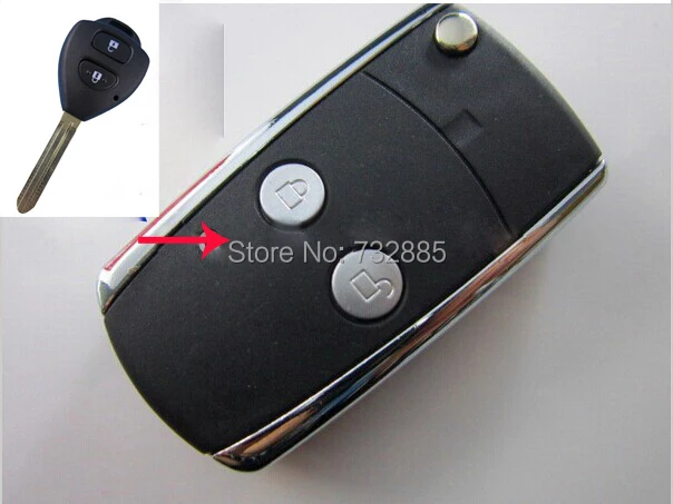 Camry Reiz Corolla RVA4 Modified Key Shell 2 3 Buttons (15).jpg
