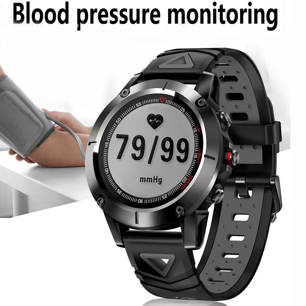 TimeOwner G01 Смарт часы с GPS/Bluetooth крови Давление сердечного ритма компас Мульти