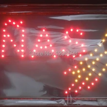 CHENXI Прямые Продажи Пользовательские графика Крытый ультра яркий мигающий 10X19 дюймов Уход за ногтями магазин Неоновый открытый знак led