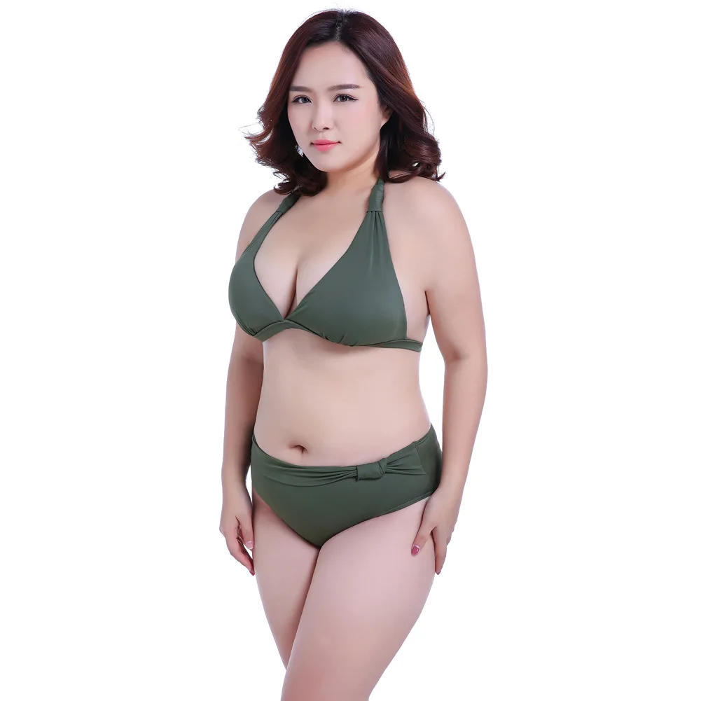 grandi dimensioni costume da bagno femminile grasso mm costumi da bagno grandi coppe del reggiseno raccogliere