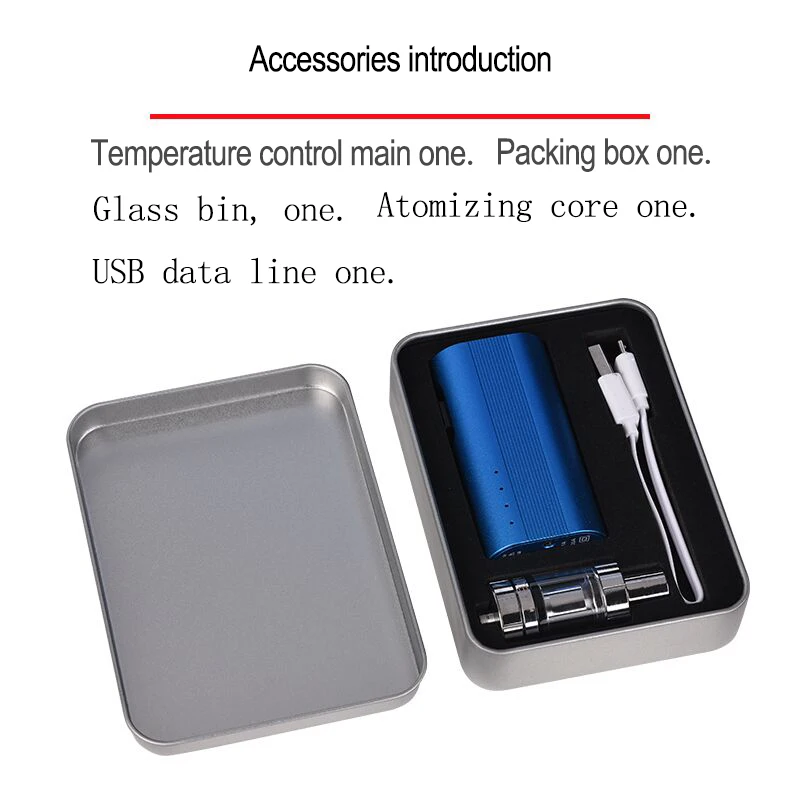 Оригинальная HT 50 электронная сигарета mods kit 2200 мАч Вт коробка мод 510 нить 2 0 мл бак