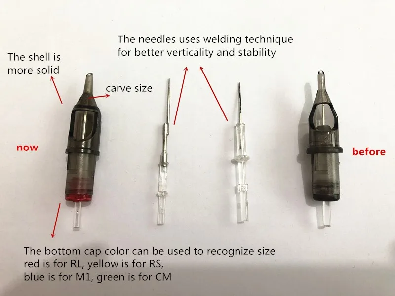 20 шт RL Иглы для татуировки картриджа Liner Shader Magnum картридж для татуировки иглы инструменты