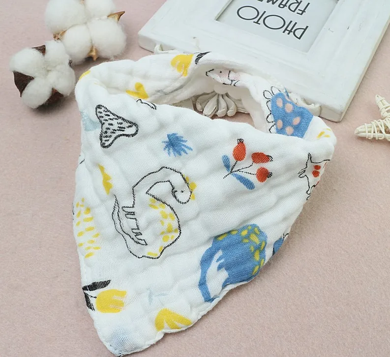 MMKIDS/Новые Мягкие хлопковые слюнявчики бандана для малышей шарф девочек