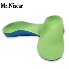 Детские ортопедические стельки для детской обуви с плоской подошвой, поддержка свода стопы, ортопедические подушки, коррекция, уход за здоровьем ног, стелька