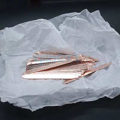 

50-180mm Length 1mm Thickness 9mm Width Copper Heatsink Heatpipe Notebook DIY