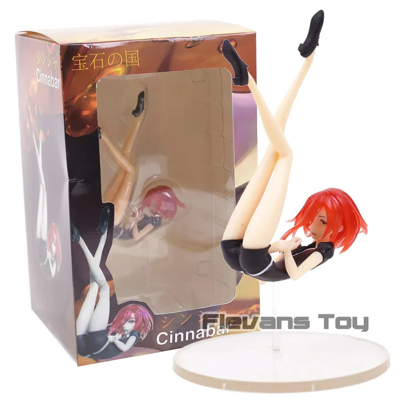 

Houseki No Kuni Cinnabar 1/9 Scale PVC Figure Land of The Lustrous Collectible Model Doll
