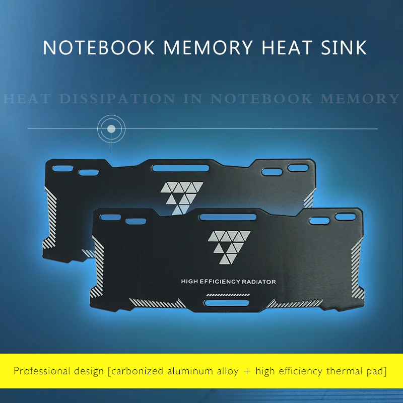 Aluminium Notebook Gaming Laptop Memory Heatsink Cooling Vest Radiator RAM Memory Cooler Heat Sink 