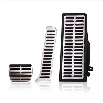 

Car styling Stainless Steel metal Automatic AT manual MT Pedal For Volkswagen VW Passat B6 B7L CC /SKODA SUPERB car accessories