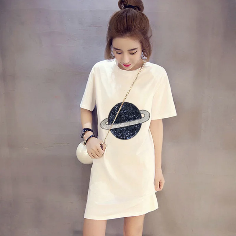 Летнее платье для девочек-подростков Детские платья белого и черного цвета повседневный Детский костюм корейское платье из хлопка для школьников 13, 15, 16 лет - Цвет: 5515 white