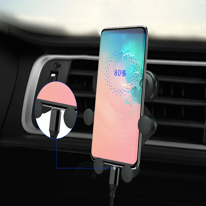 Держатель для телефона NILLKIN подставка iPhone 8X7 гравитационная Samsung S9 S8 поддержка 4 6 5