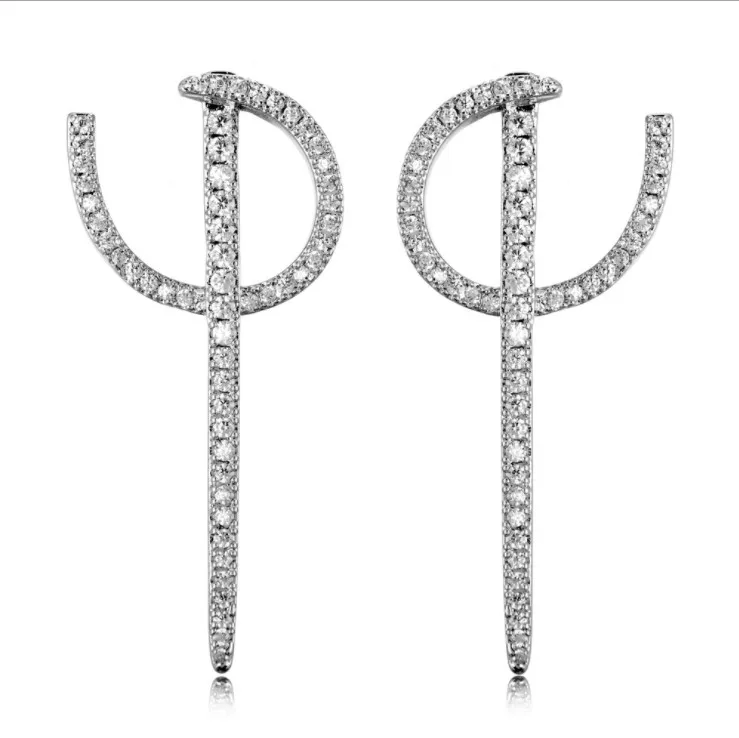 Новая оптовая продажа Европейский кристалл от swarovski ювелирные изделия S925