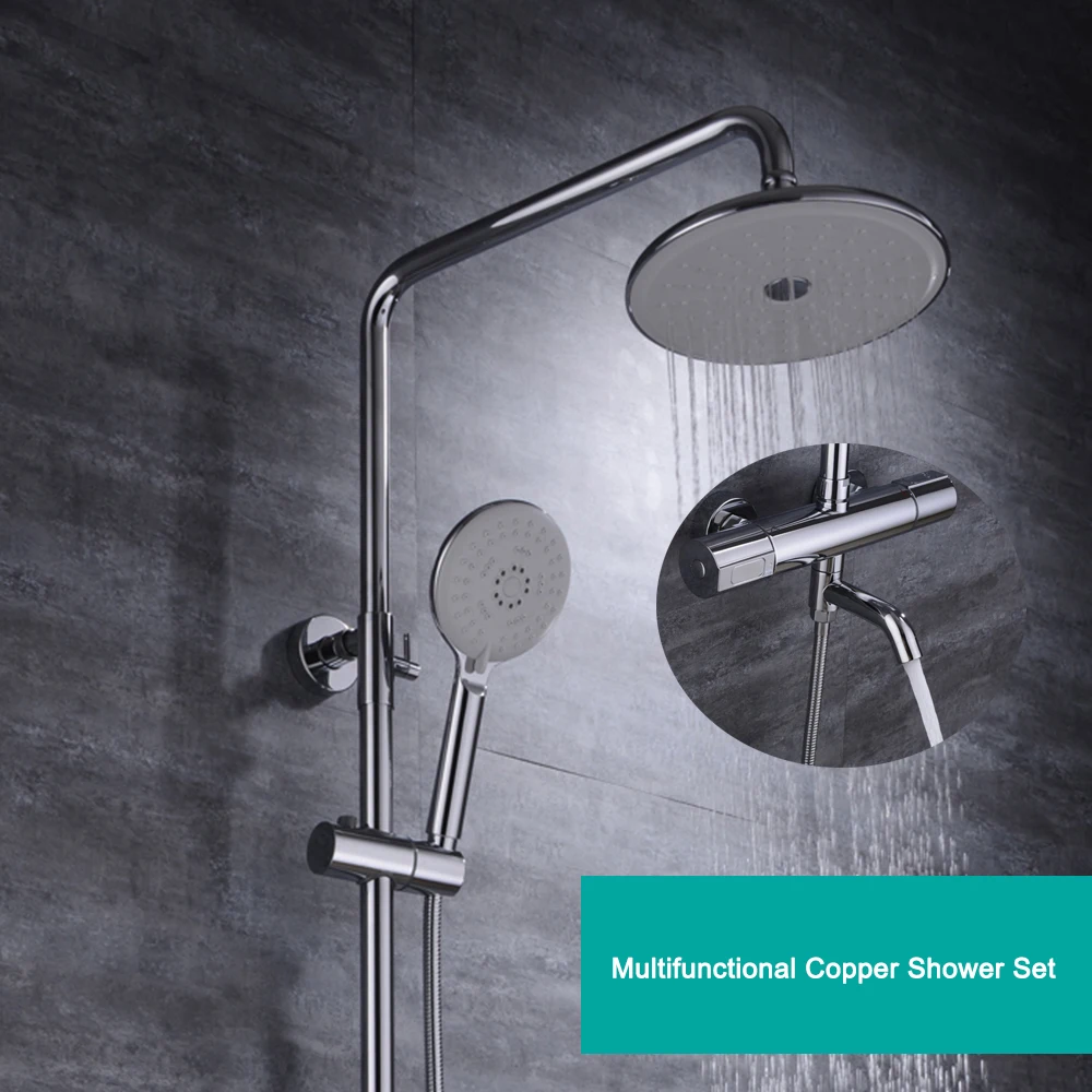 

With the high temperature shower nozzle can be customized to suit the top lock smart thermostat thermostatic valve shower set